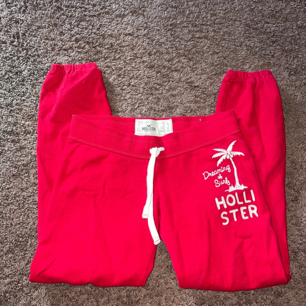 Red sweats